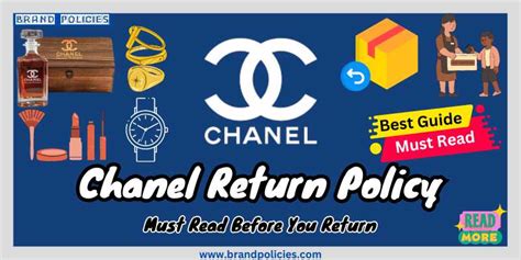 chanel return policy europe|chanel return policy fragrance.